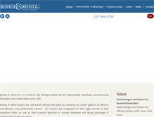 Tablet Screenshot of bishopheintz.com